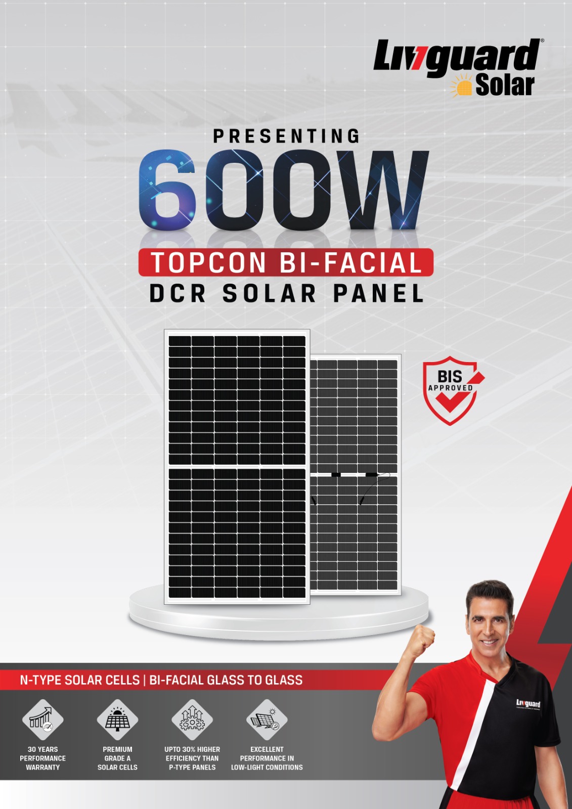 DCR SOLAR PANEL LIVGUARD TOPCON
